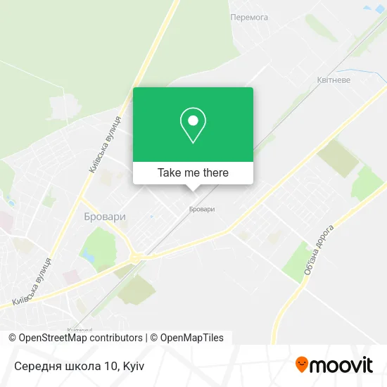 Карта Середня школа 10