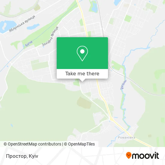 Карта Простор