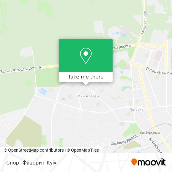 Спорт Фаворит map