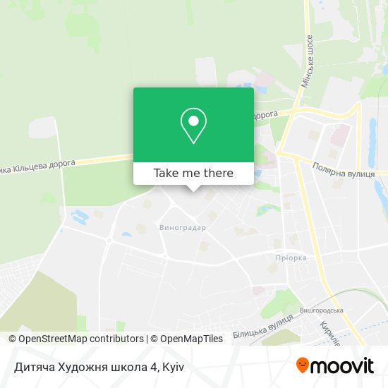 Карта Дитяча Художня школа 4