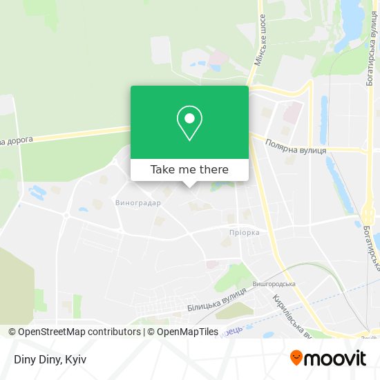 Diny Diny map