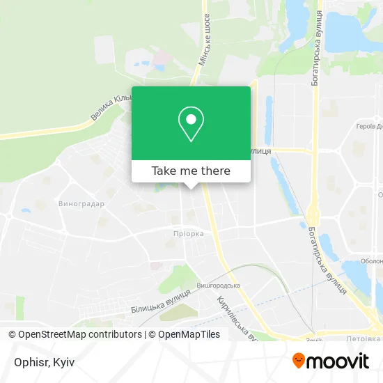 Ophisr map