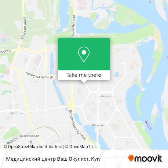 Медицинский центр Ваш Окулист map