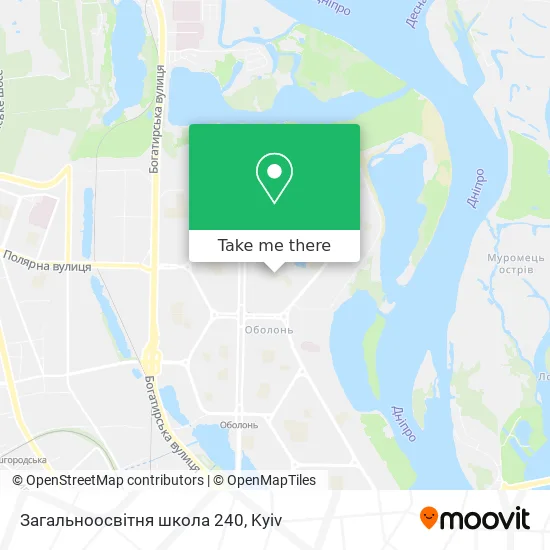 Загальноосвітня школа 240 map