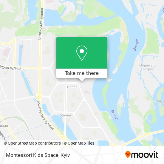 Карта Montessori Kids Space