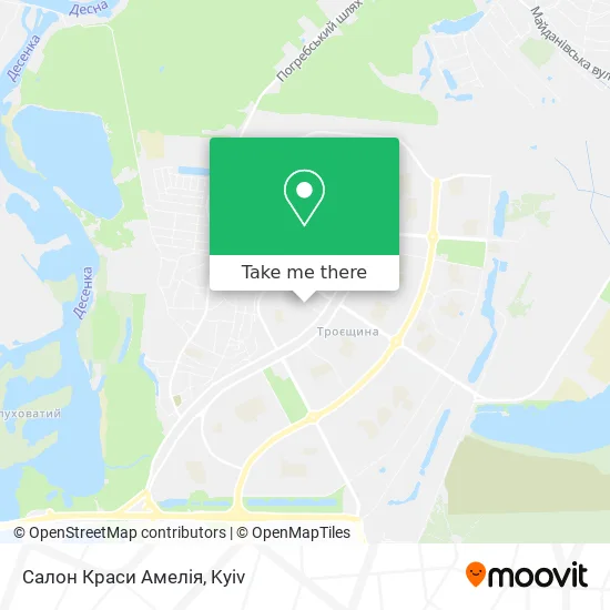 Салон Краси Амелія map