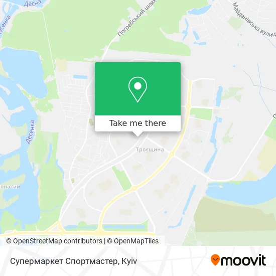 Супермаркет Спортмастер map