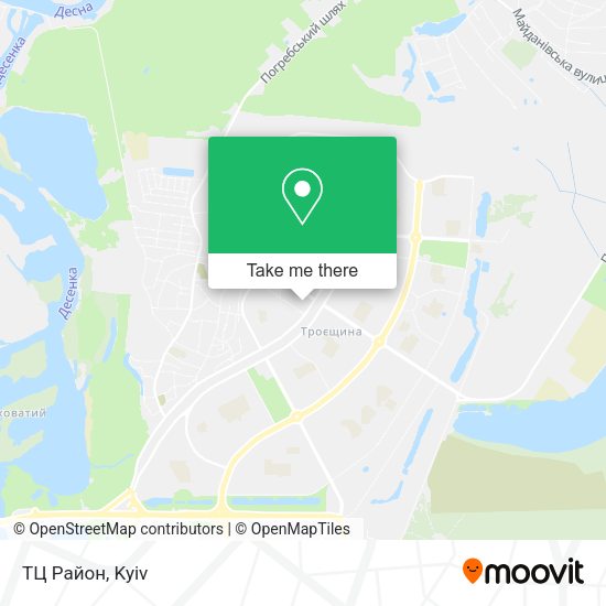 Карта ТЦ Район