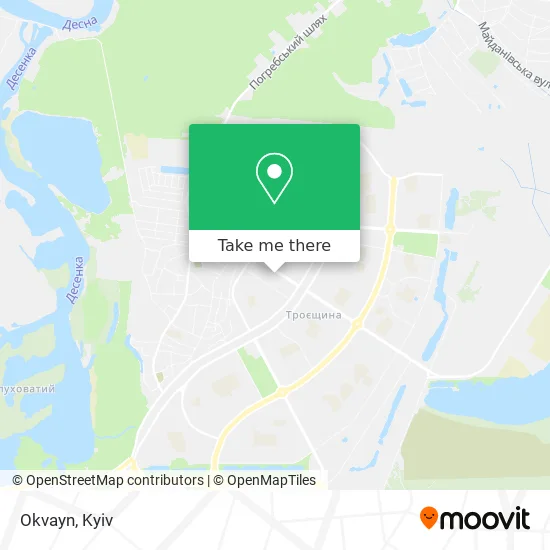 Карта Okvayn