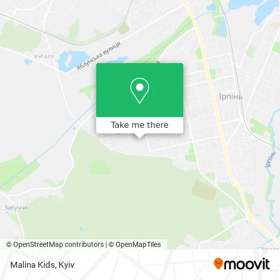 Карта Malina Kids