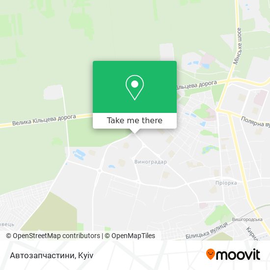 Автозапчастини map