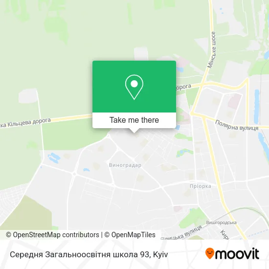 Середня Загальноосвітня школа 93 map