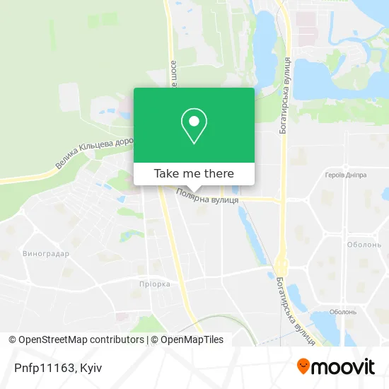 Карта Pnfp11163