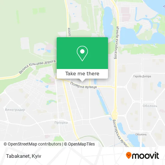 Tabakanet map