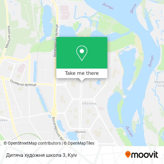 Дитяча художня школа 3 map