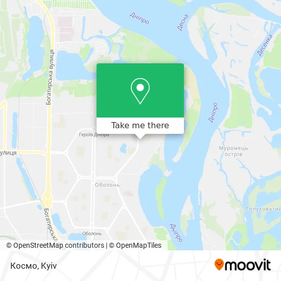 Космо map