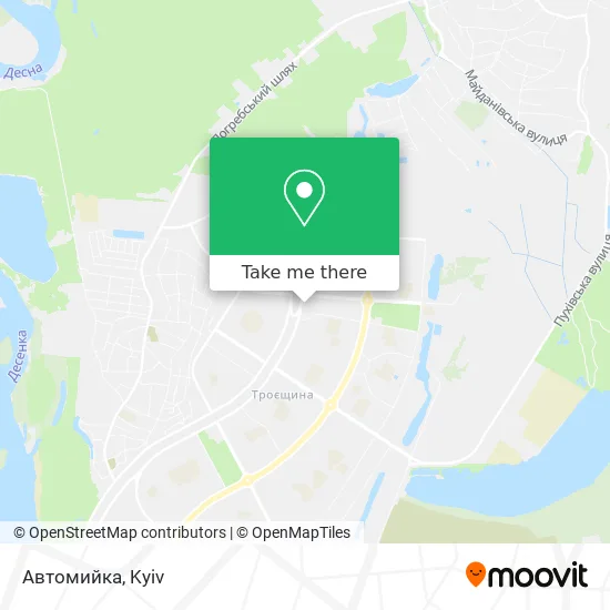 Карта Автомийка
