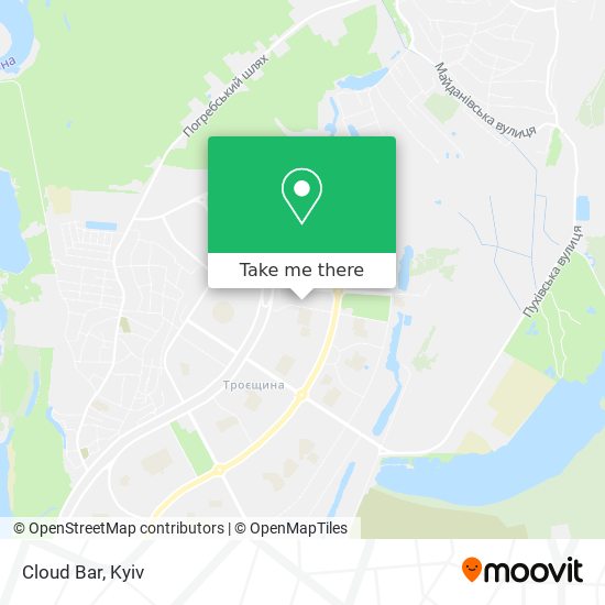 Карта Cloud Bar