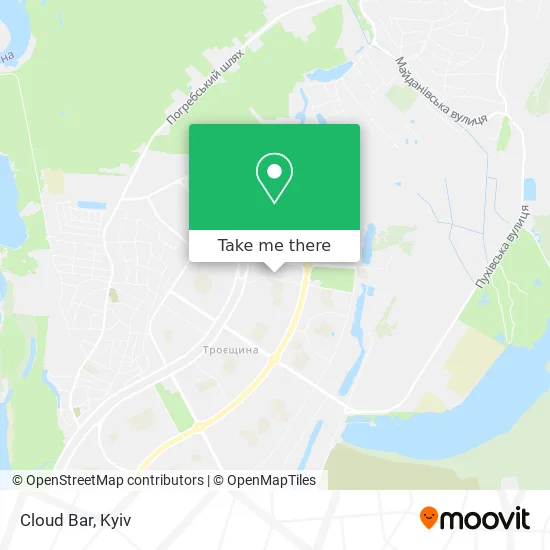 Карта Cloud Bar