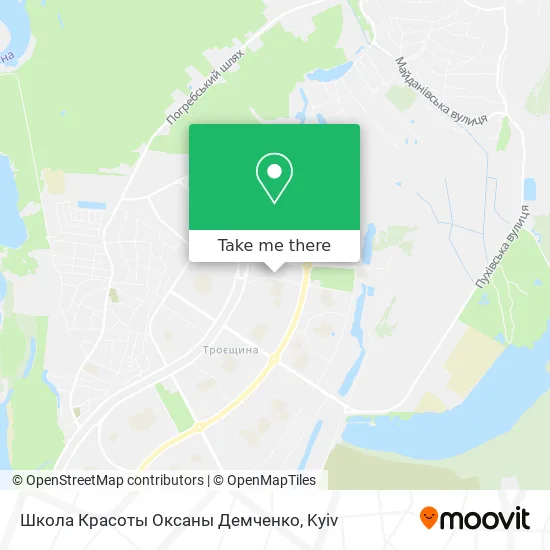 Школа Красоты Оксаны Демченко map