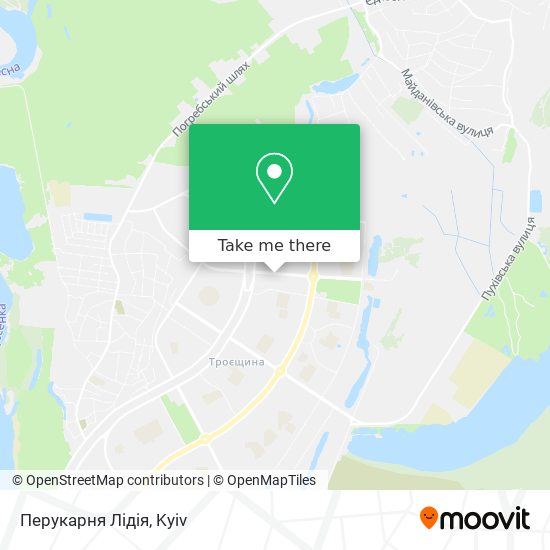 Перукарня Лідія map