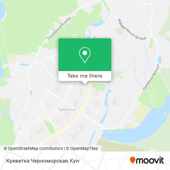 Креветка Черноморская map