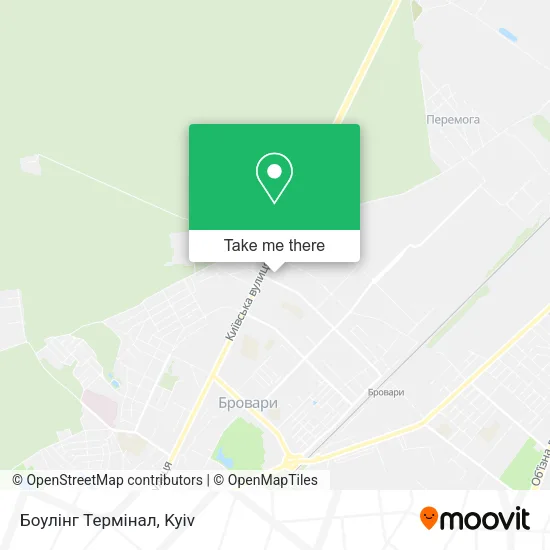 Карта Боулінг Термінал
