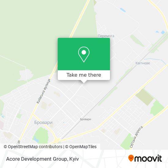 Acore Development Group map