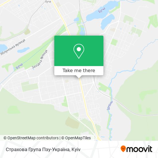 Карта Страхова Група Пзу-Україна