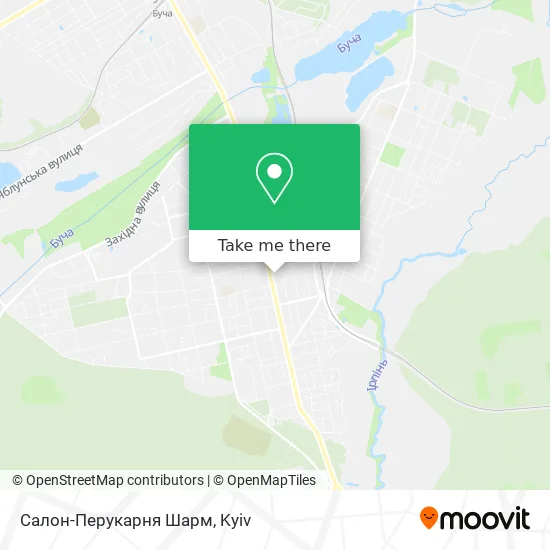 Карта Салон-Перукарня Шарм