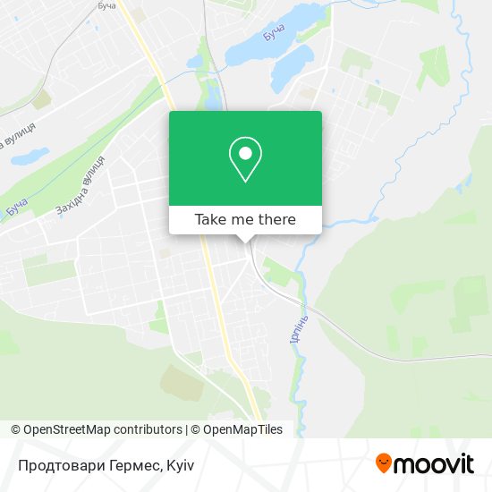 Продтовари Гермес map