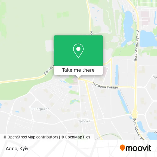 Алло map