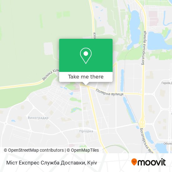 Міст Експрес Служба Доставки map