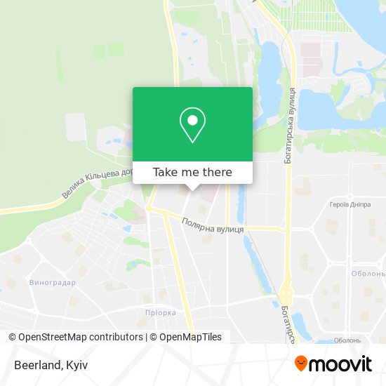 Карта Beerland