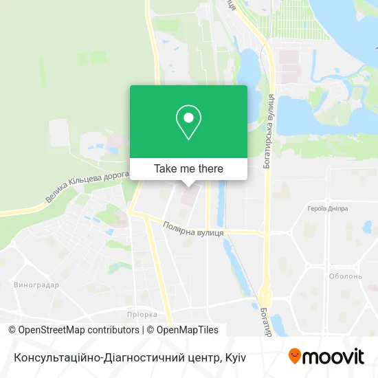 Карта Консультаційно-Діагностичний центр