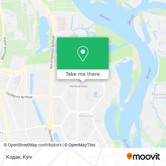 Карта Кодак