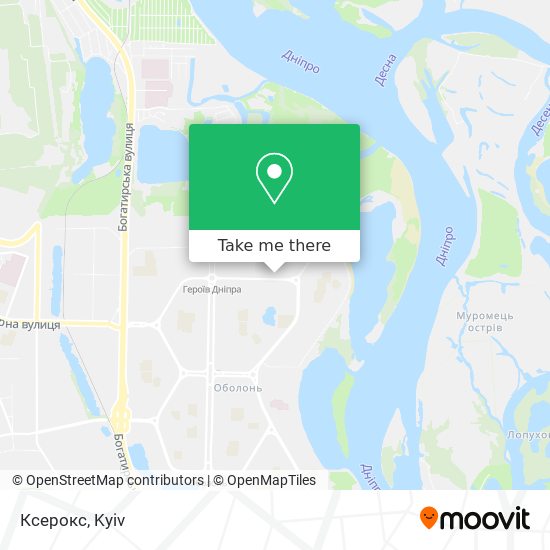 Ксерокс map