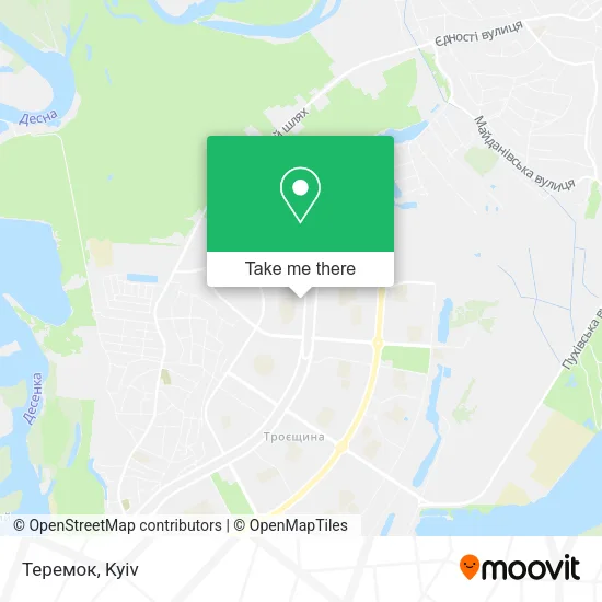 Карта Теремок