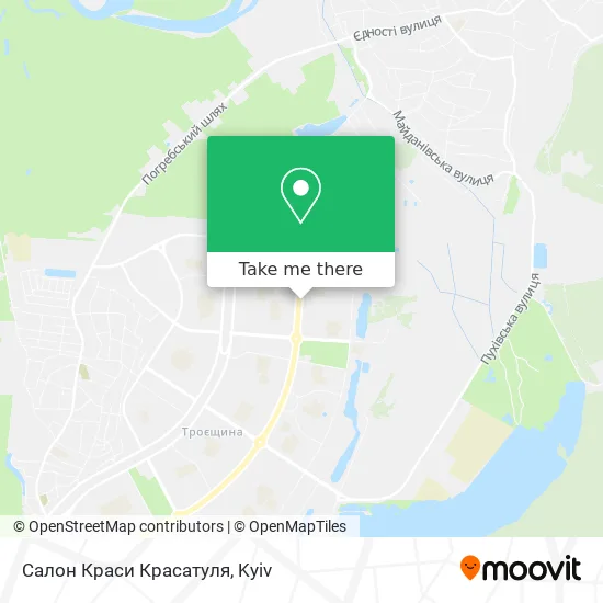 Карта Салон Краси Красатуля