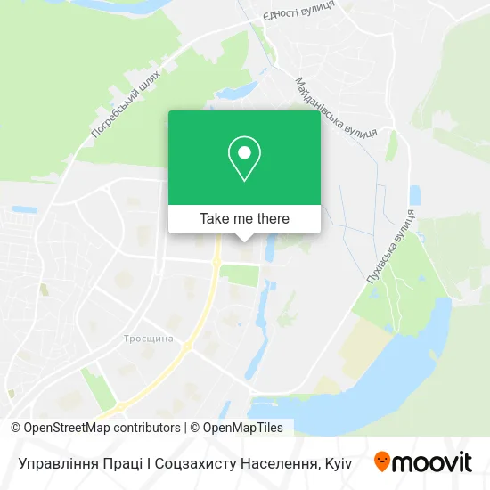 Карта Управління Праці І Соцзахисту Населення