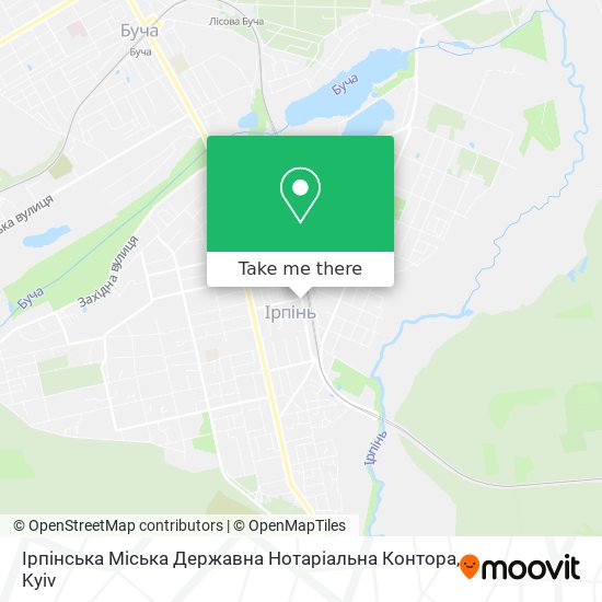 Ірпінська Міська Державна Нотаріальна Контора map