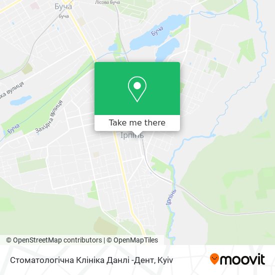 Стоматологічна Клініка Данлі -Дент map