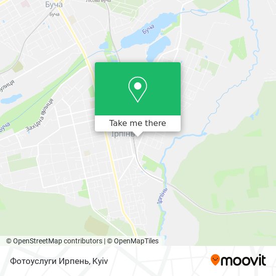 Фотоуслуги Ирпень map