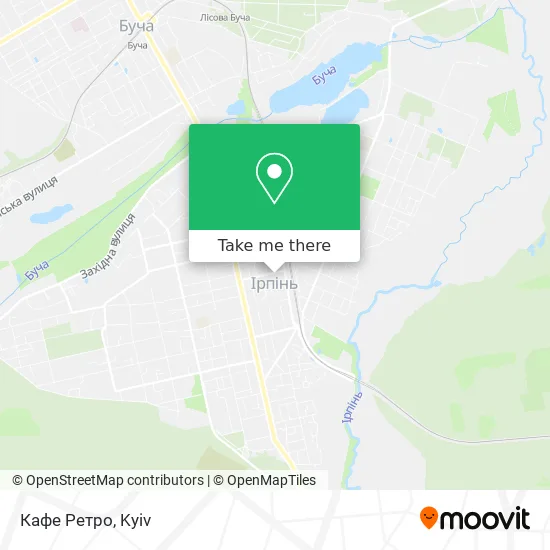 Кафе Ретро map