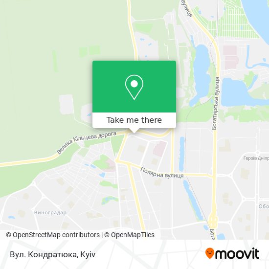 Вул. Кондратюка map