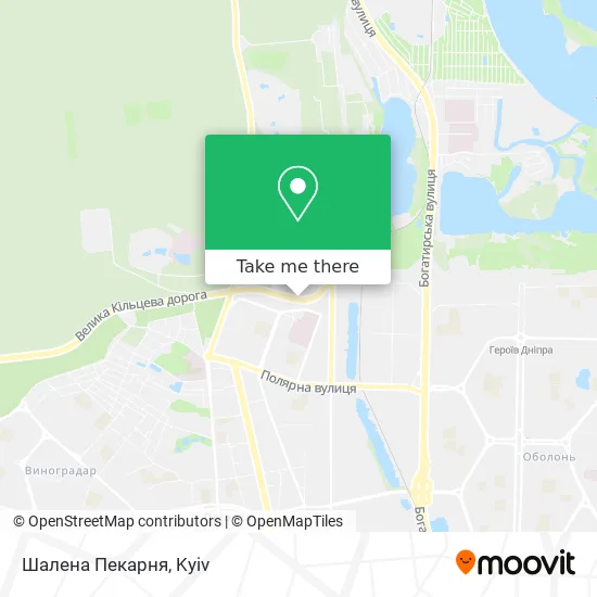 Шалена Пекарня map