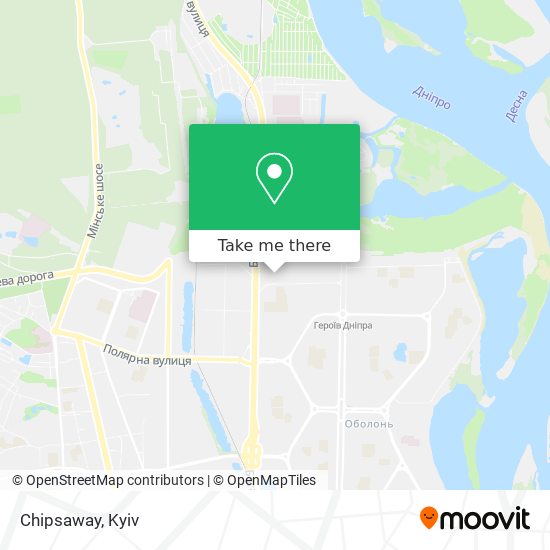 Chipsaway map