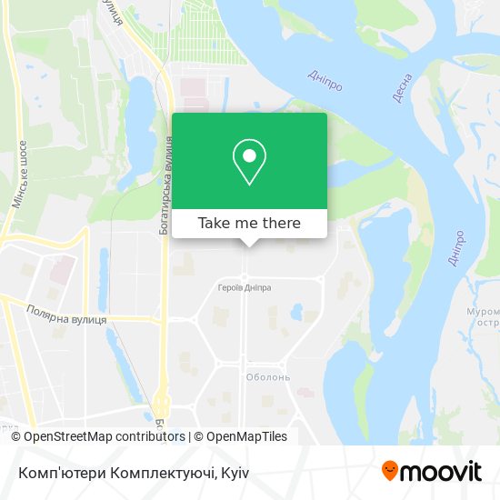 Комп'ютери Комплектуючі map