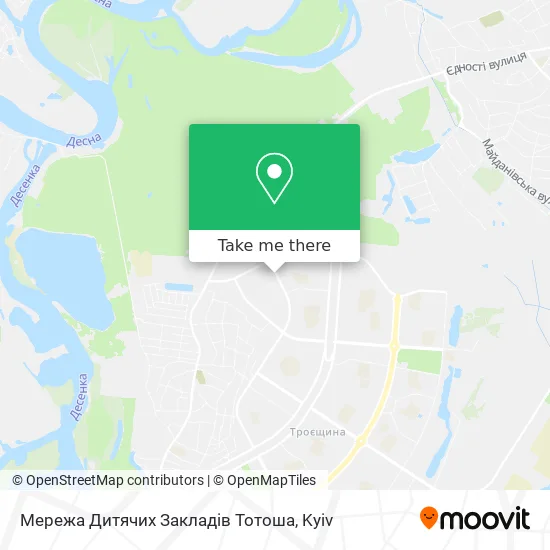 Мережа Дитячих Закладів Тотоша map