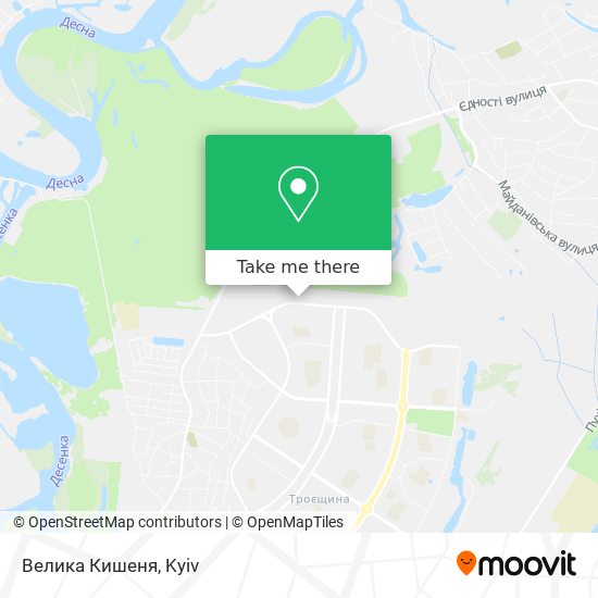 Велика Кишеня map